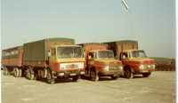 1972: Køb af biler fra Langballe, Brande. To Mercedes 1418 lg en Mercedes 1719, som kørte ruten til Sønderjylland.